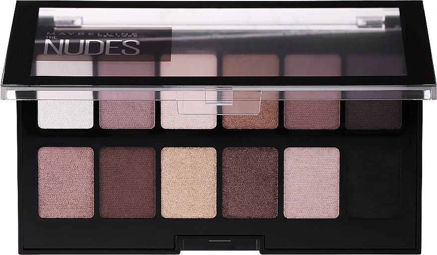 Maybelline New York The Nudes Palette Палетка тіней для повік - фото N1