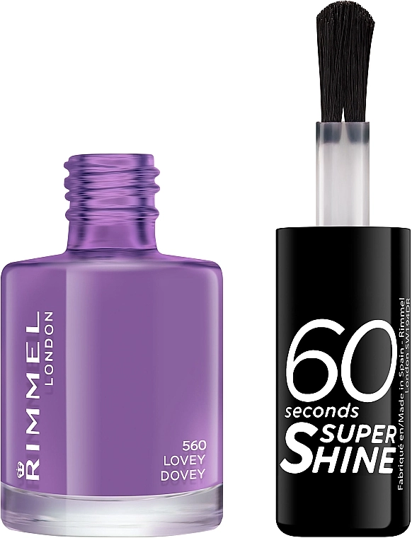 Rimmel Лак для ногтей 60 Seconds Super Shine - фото N2