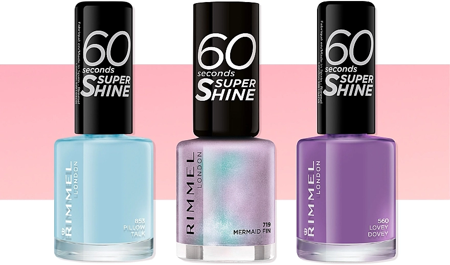 Rimmel Лак для нігтів 60 Seconds Super Shine - фото N5