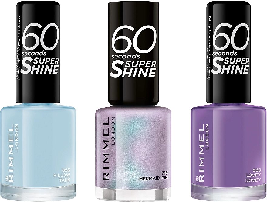 Rimmel Лак для ногтей 60 Seconds Super Shine - фото N4