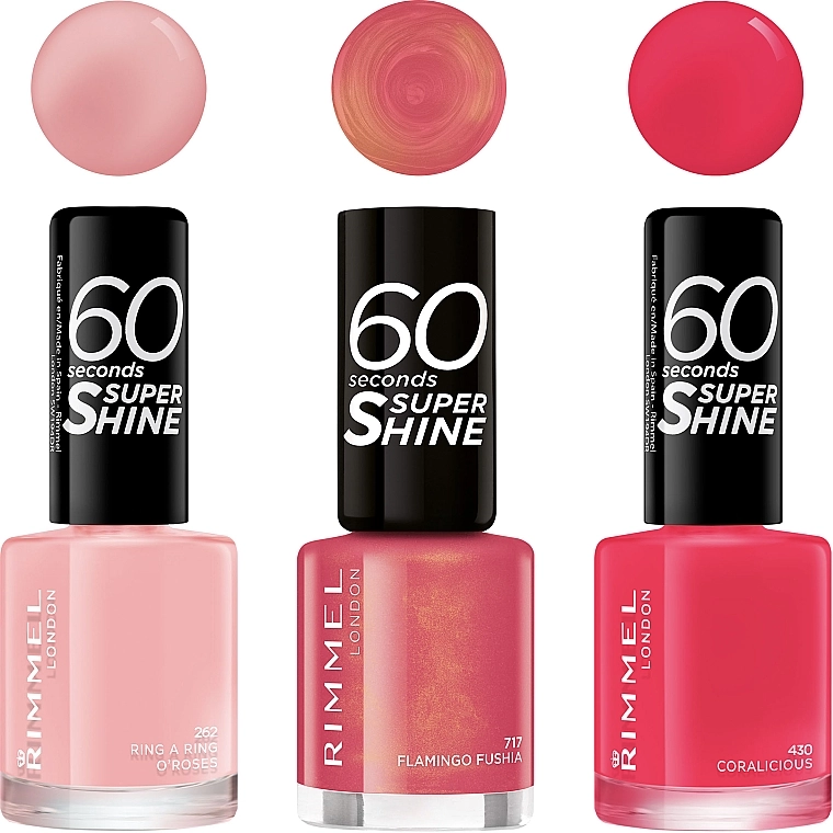 Rimmel Лак для ногтей 60 Seconds Super Shine - фото N7