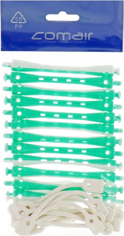 Comair Бигуди для холодной завивки, бело-зелёные, d6 - фото N1