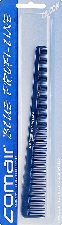 Comair Расческа №406 "Blue Profi Line" с умеренным скосом, 18,5 см - фото N1