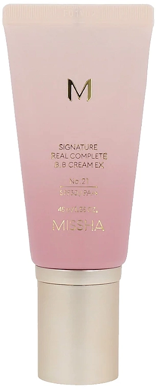 ВВ крем - Missha M Signature Real Complete BB Cream SPF30/PA++, 21, 45 мл - фото N1