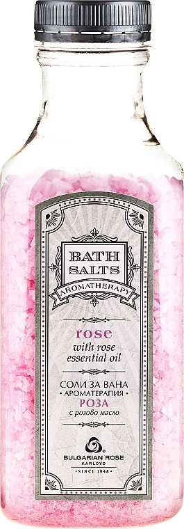 Bulgarian Rose Солі для ванн Bulgarska Rosa Bath Salts Rose - фото N1