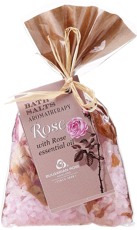 Bulgarian Rose Солі для ванн Bulgarska Rosa Bath Salts Rose - фото N3