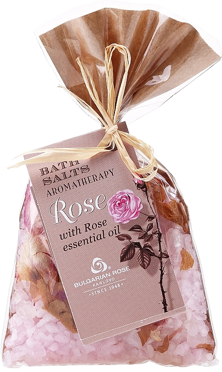 Bulgarian Rose Соли для ванн "Роза" Bath Salts Rose - фото N3