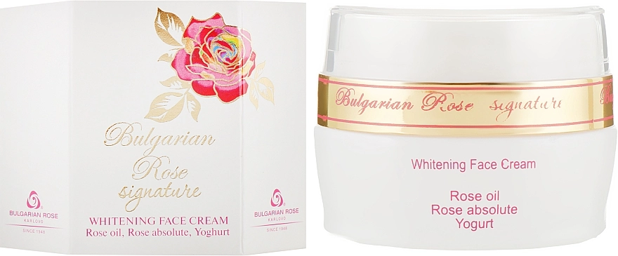 Bulgarian Rose Відбілюючий крем для обличчя Bulgarska Rosa Signature Rose Cream - фото N1