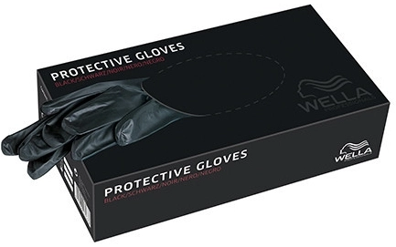 Wella Professionals Захисні рукавички одноразові Appliances & Accessories Protective Gloves Black - фото N1