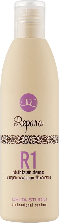 Glam1965 Відновлюючий шампунь Delta Studio Repara R1 Shampoo - фото N1