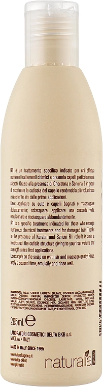 Glam1965 Відновлюючий шампунь Delta Studio Repara R1 Shampoo - фото N2