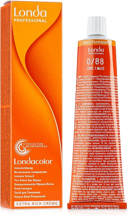 Londa Professional Фарба відтіняюча для волосся Londacolor Demi Permanent - фото N1