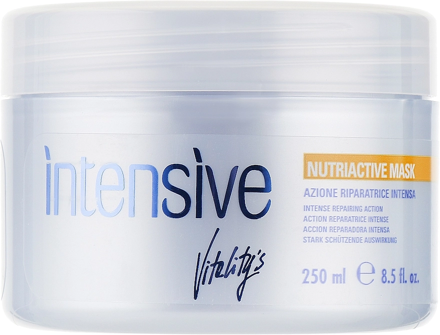 Vitality's Питательная маска для сухих и поврежденных волос Intensive Nutriactive Mask - фото N1