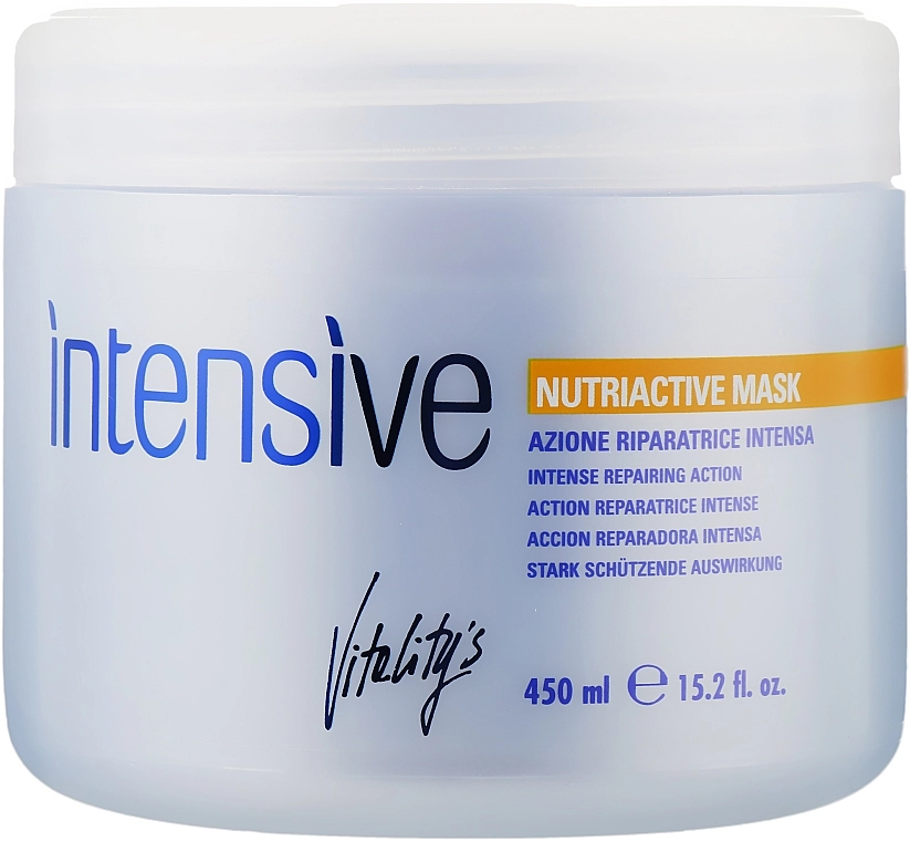 Vitality's Поживна маска для сухого і пошкодженого волосся Intensive Nutriactive Mask - фото N3