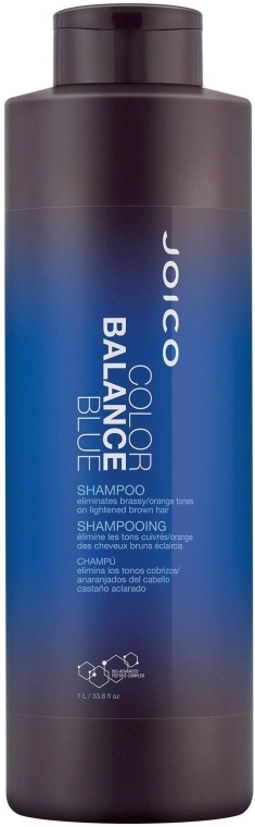 Joico Відтіночний шампунь, що відновлює баланс, блакитний Color Balance Shampoo - фото N2
