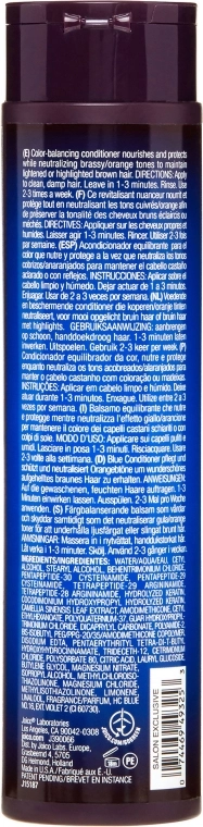 Joico Відтіночний кондиціонер, відновлює баланс, блакитний Color Balance Conditioner - фото N3