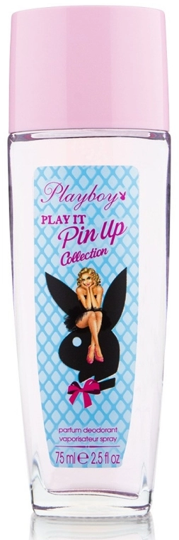 Playboy Play It Pin Up Дезодорант-спрей для тіла - фото N1