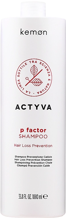 Kemon Шампунь против выпадения волос Actyva P Factor Shampoo - фото N3