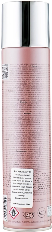 Kemon Лак для волос And Vamp Spray 44 - фото N2