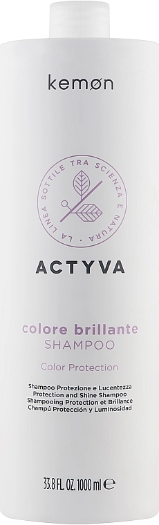 Kemon Шампунь для фарбованого волосся Actyva Colore Brillante Shampoo - фото N5