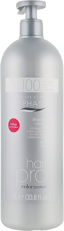 Byphasse Шампунь для защиты окрашенных волос Hair Pro Shampoo Color Protect - фото N2