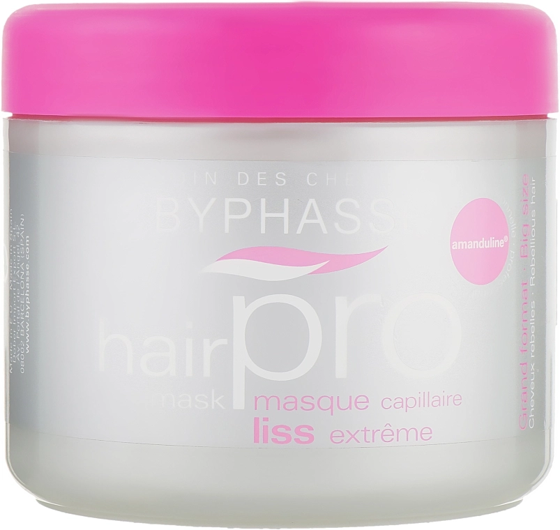 Byphasse Маска для гладкости и блеска волос Hair Pro Mask Liss Extreme - фото N1