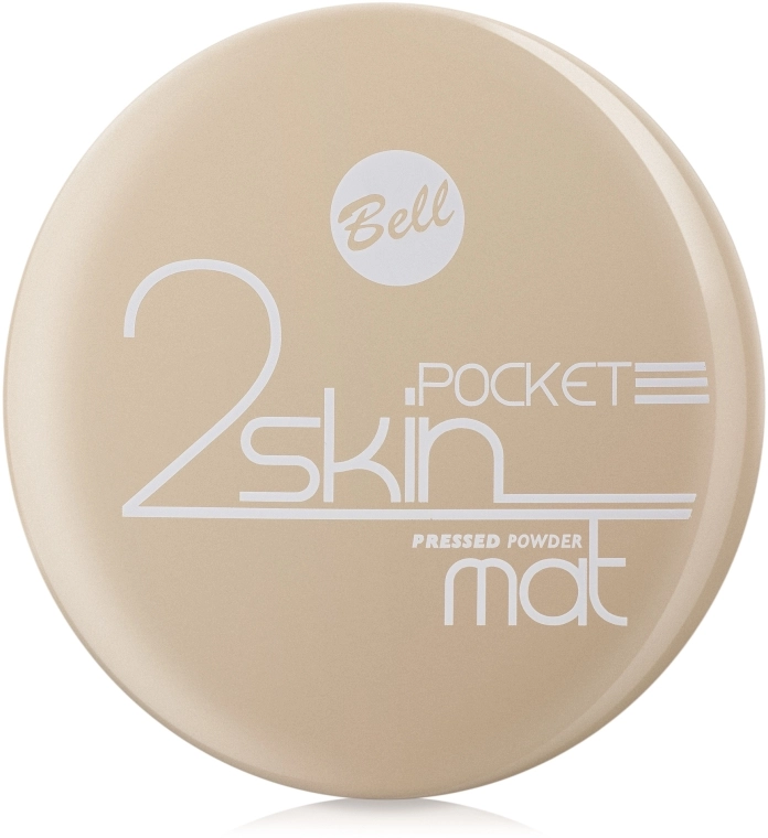 Bell 2 Skin Pocket Pressed Powder Mat Матирующая компактная пудра - фото N3