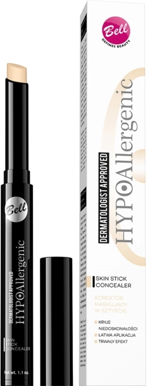 Bell Hypo Allergenic Skin Stick Concealer Корректор гипоаллергенный маскирующий - фото N1