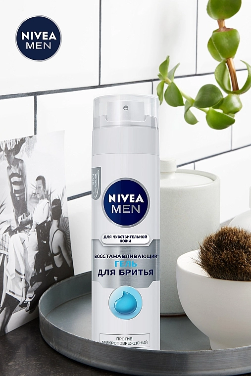Nivea Гель для бритья "Восстанавливающий" для чувствительной кожи MEN Shaving Gel - фото N3