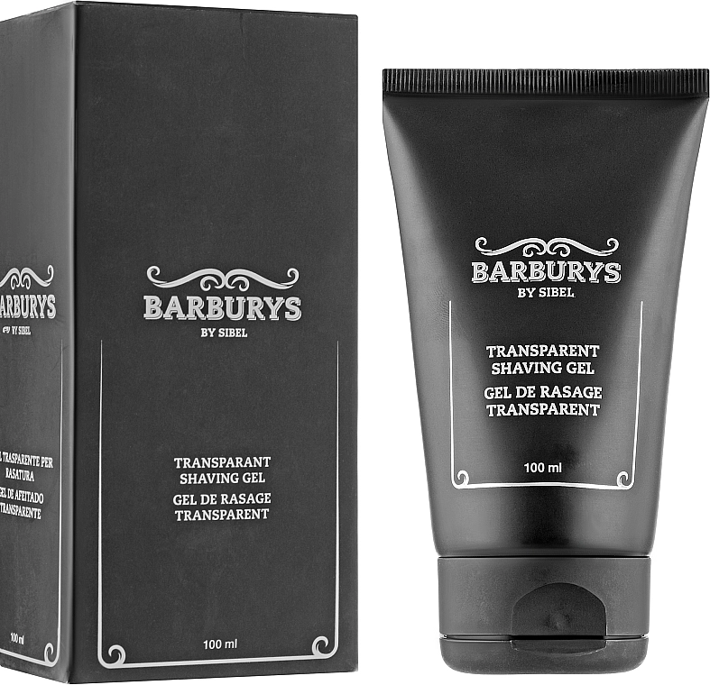 Barburys Прозрачный гель для бритья Transparant Shaving Gel - фото N1