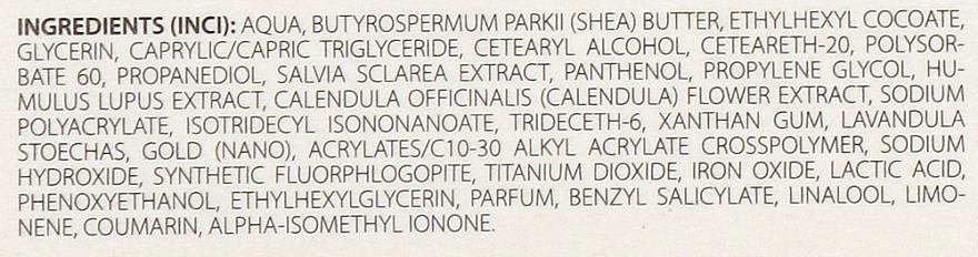 Organique Роскошный крем против морщин Professional Eternal Gold 24H Luxury Anty-Wrinkle Cream - фото N4