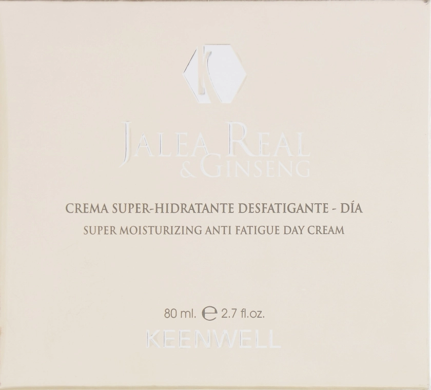 Keenwell Дневной супер увлажняющий крем снимающий усталость Jalea Real And Ginseng Cream - фото N4