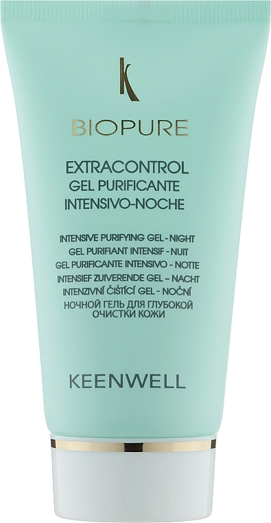 Keenwell Нічний гель для глибокого очищення шкіри Biopure Intensive Purifying Gel Night - фото N1