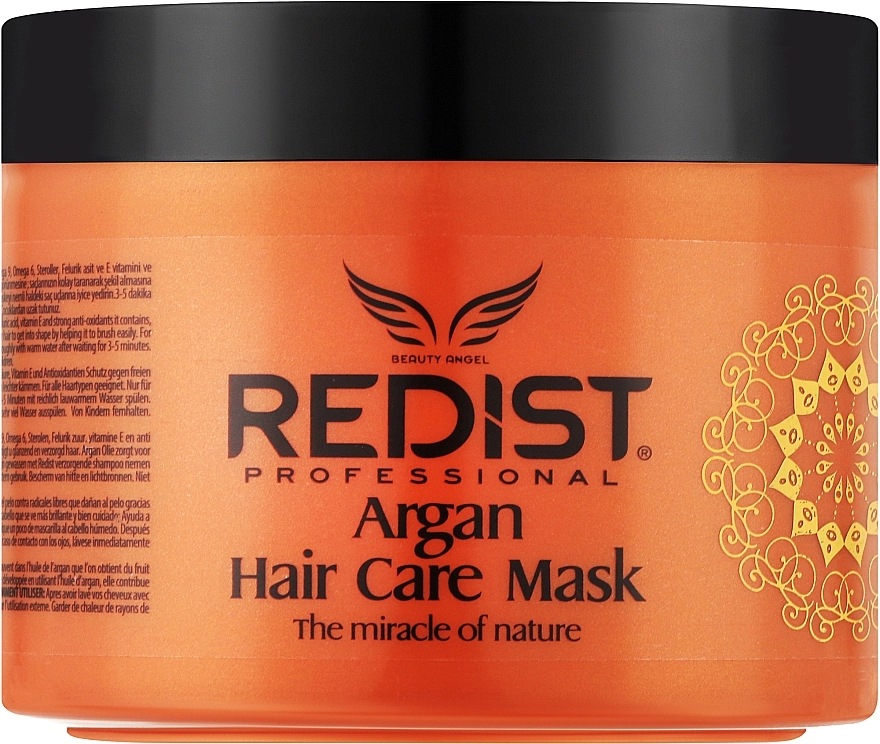 Redist Professional Маска для волосся з арганом Hair Care Mask With Argan Oil - фото N1