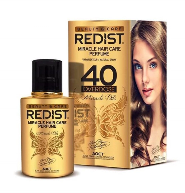 Redist Professional Парфуми для волосся Hair Parfume 40 Overdose - фото N1