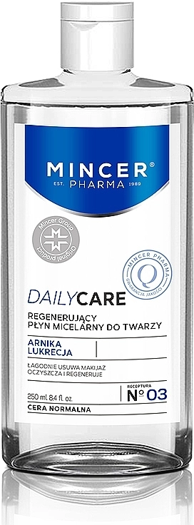 Mincer Pharma Мицеллярная вода для лица 03 Daily Care Water 03 - фото N1