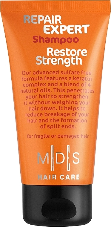 Mades Cosmetics Шампунь «Відновлення міцності. Порятунок волосся» Repair Expert Restore Strength Shampoo - фото N1