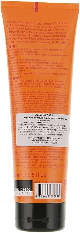 Mades Cosmetics Кондиціонер для волосся Repair Expert Restore Strength Conditioner - фото N4