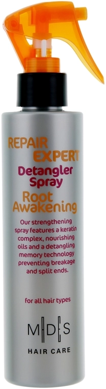 Mades Cosmetics Розплутуючий спрей для волосся Repair Expert Detangler Spray Root Awakening - фото N1