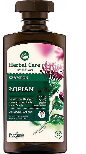 Farmona Шампунь для волос "Репейный" Herbal Care Shampoo - фото N1