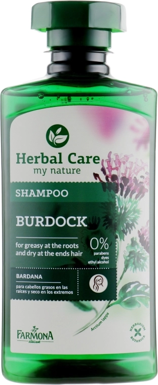 Farmona Шампунь для волос "Репейный" Herbal Care Shampoo - фото N2
