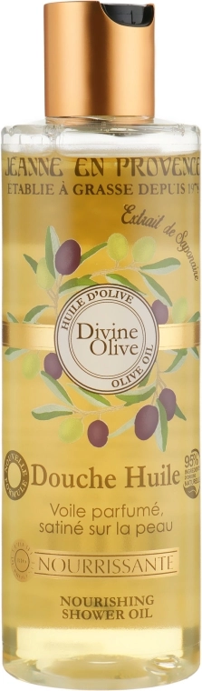 Jeanne en Provence Масло для душа Divine Olive Douche Huile - фото N1