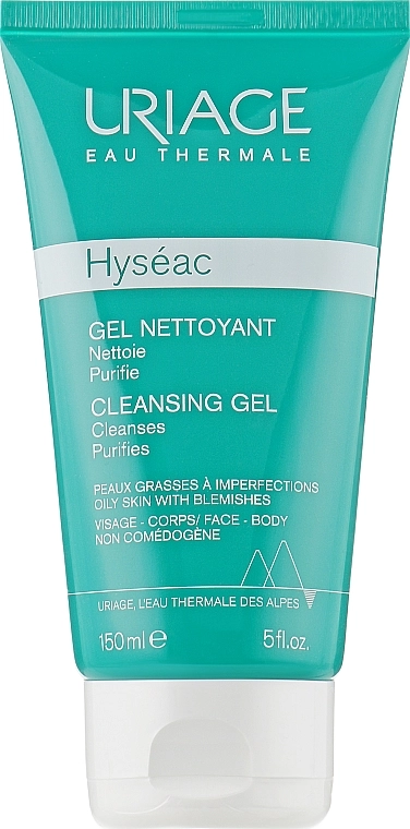 Uriage М'який очищуючий гель Hyseac Combination to oily skin - фото N1