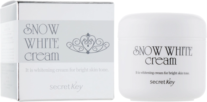 Secret Key Осветляющий молочный крем Snow White Cream - фото N1