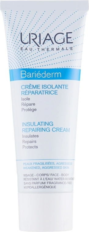 Uriage Відновлюючий крем для обличчя і тіла Bariederm Cream - фото N3
