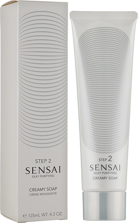 Kanebo Крем-мило Sensai Gentle Make-Up Creamy Soap - фото N2