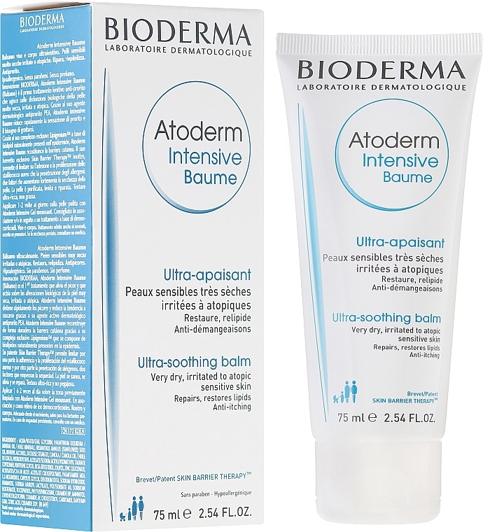 Bioderma Бальзам "Интенсив" для очень сухой кожи Atoderm Intensive Baume - фото N2