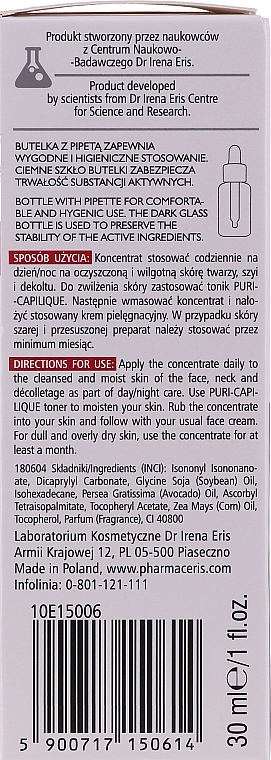 Pharmaceris Нічна сиворотка для обличчя з вітаміном С N Serum with Vit. C 1200mg Strengtening and Smoothing - фото N2