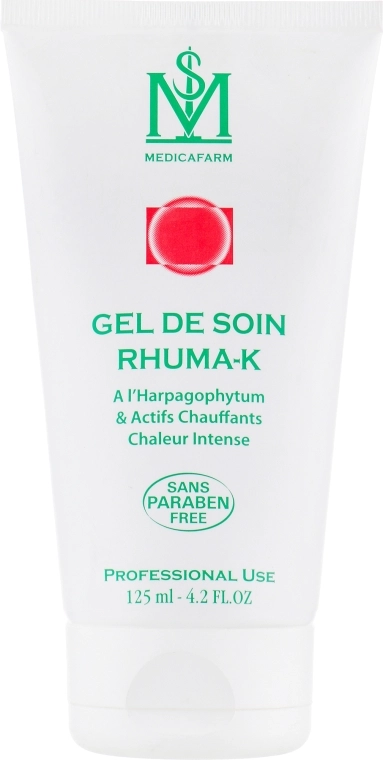 Medicafarm Гель для лікувального масажу Body Care Gel De Soin Rhuma-K - фото N1