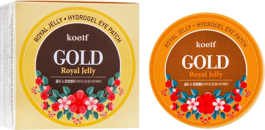 PETITFEE & KOELF Гидрогелевые патчи для глаз с золотом и маточным молочком Gold & Royal Jelly Eye Patch - фото N1